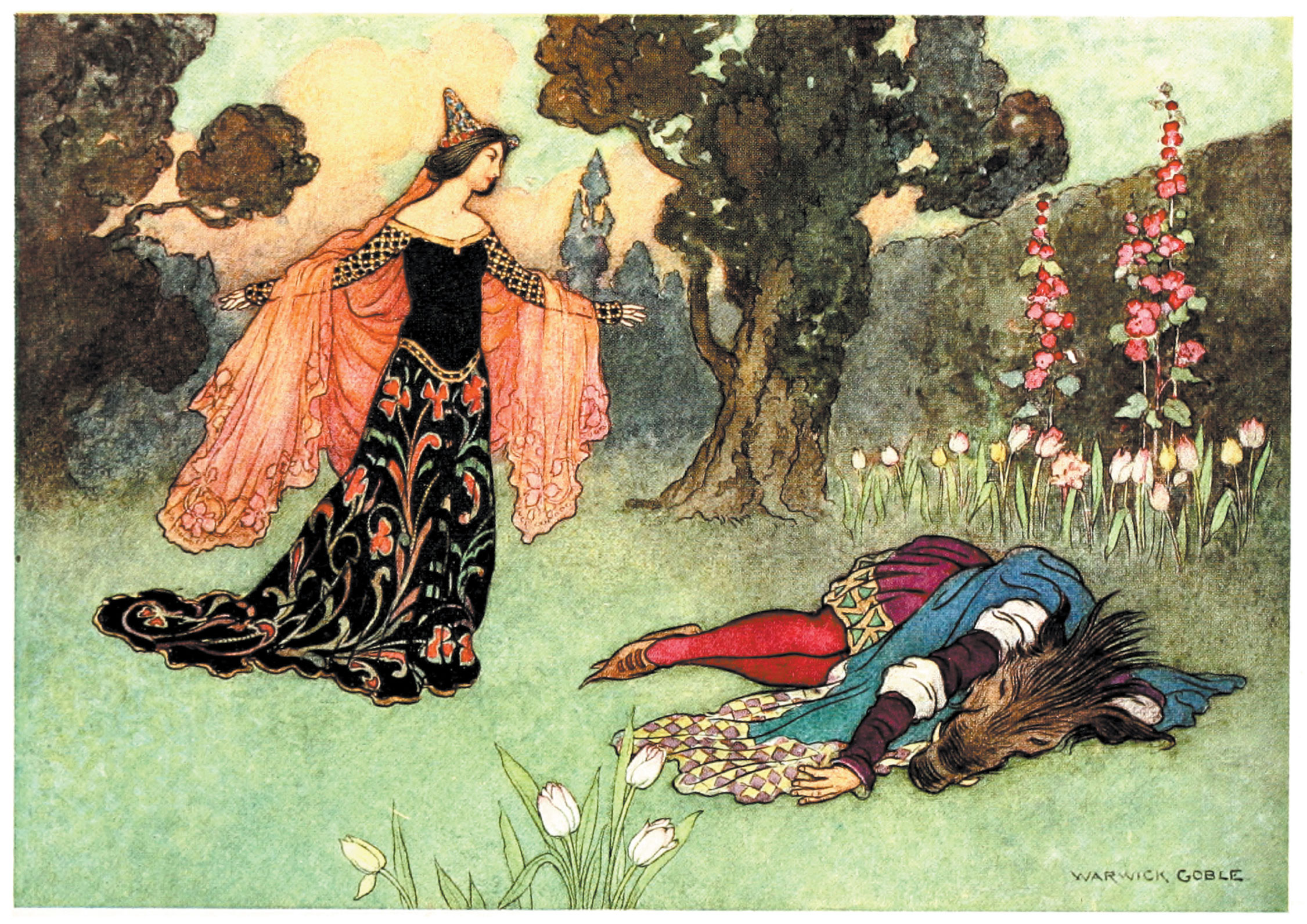 Beauty and the Beast, The Classical Faerytale – White Rose of Avalon